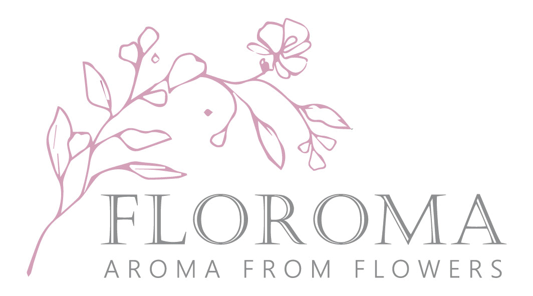 Floroma 花之滴 logo
