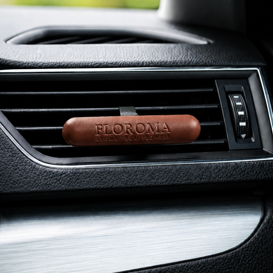 [Buy 1 Get 3 Free] Light Luxury Leather Car Diffuser — Includes 3 Refill Scent Pads