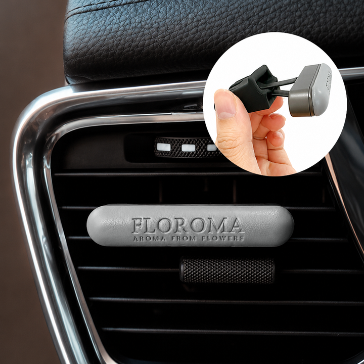 [Buy 1 Get 3 Free] Light Luxury Leather Car Diffuser — Includes 3 Refill Scent Pads