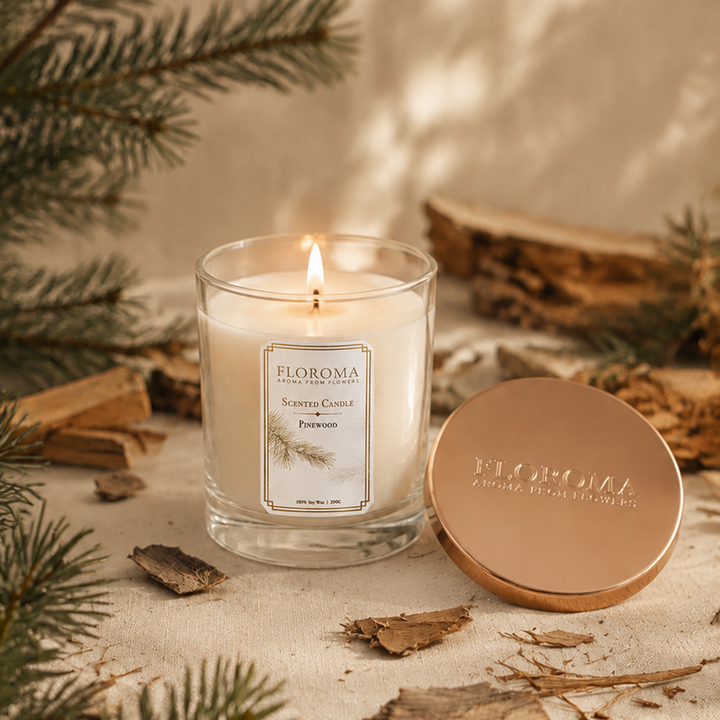 Pinewood Scented Candle