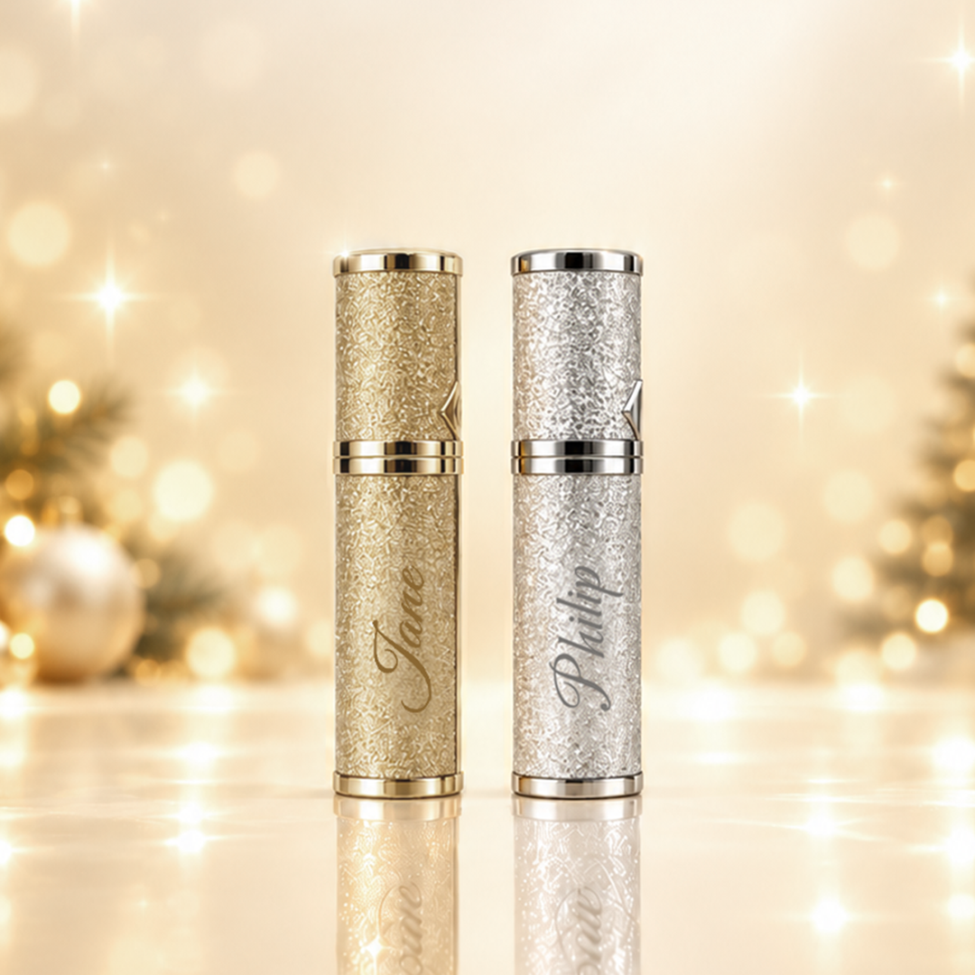 Holiday Parfum & Engraved Refill Bottle Set