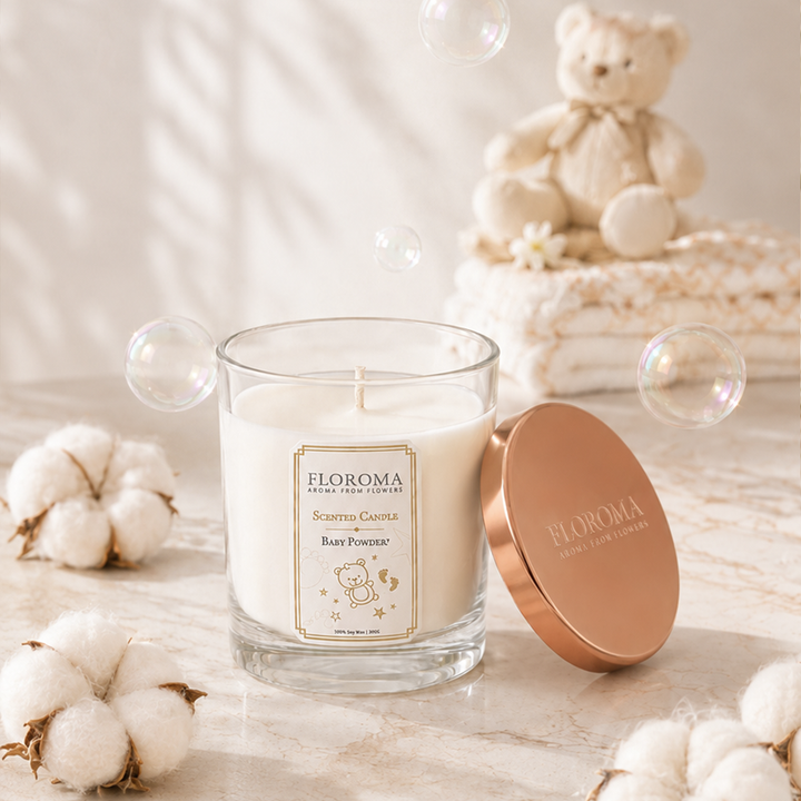 Baby Powdery Scented Candle
