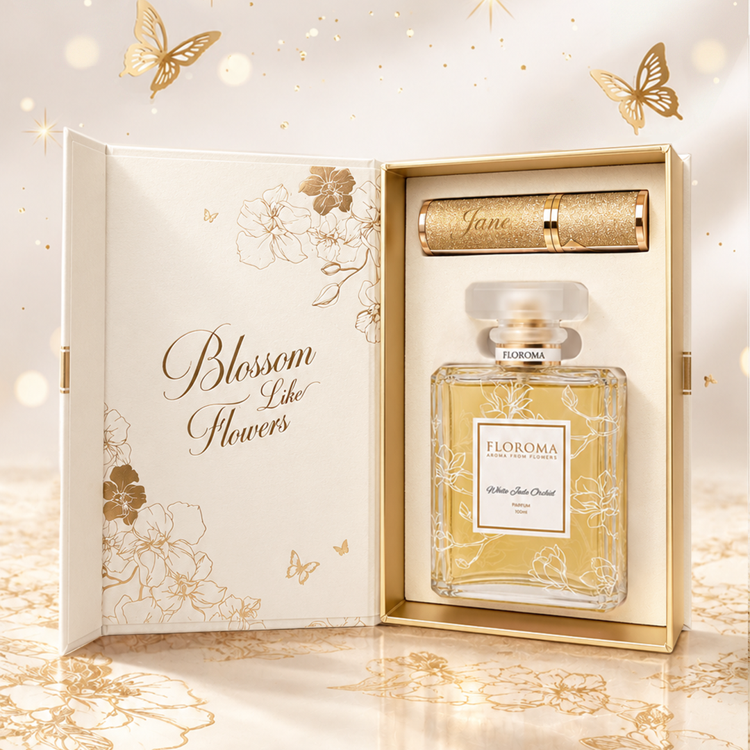Holiday Parfum & Engraved Refill Bottle Set