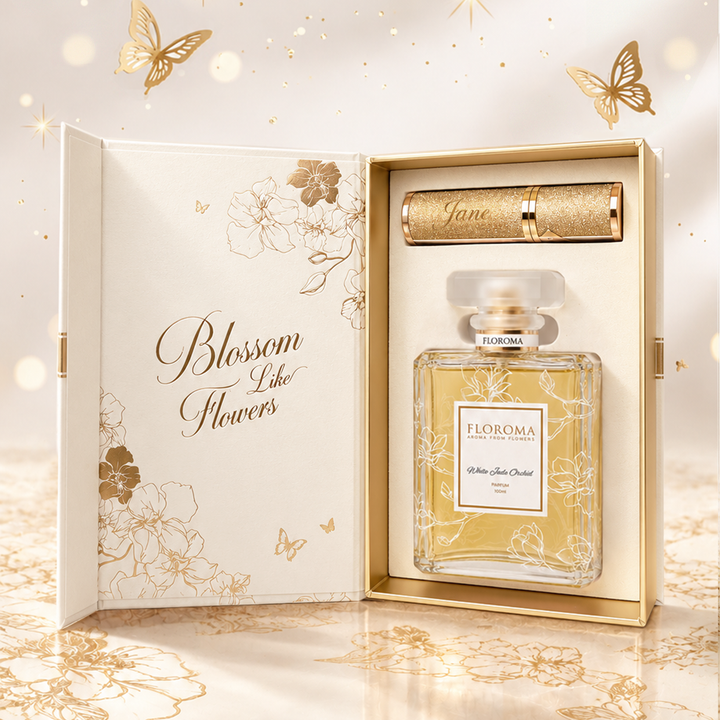 Holiday Parfum & Engraved Refill Bottle Set
