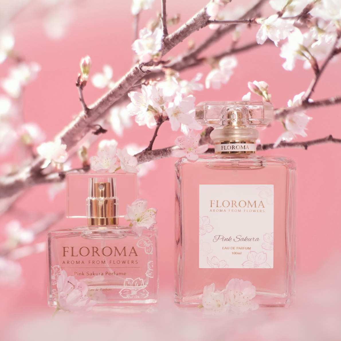 New! Pink Sakura Perfume – Floroma 花之滴