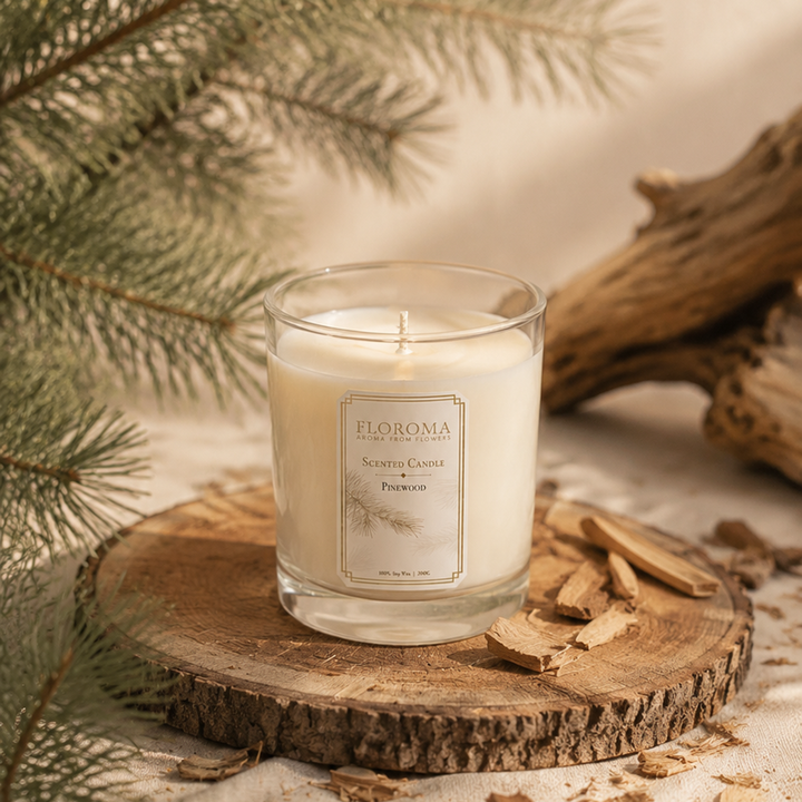 Pinewood Scented Candle