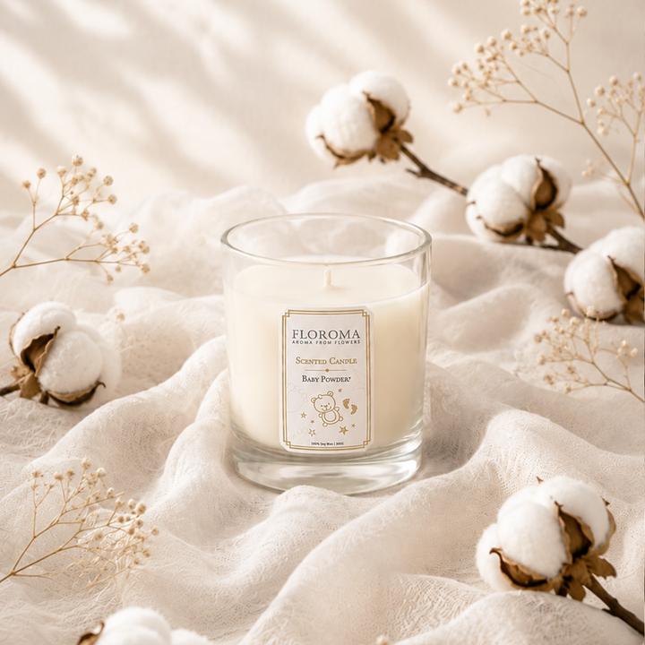 Baby Powdery Scented Candle
