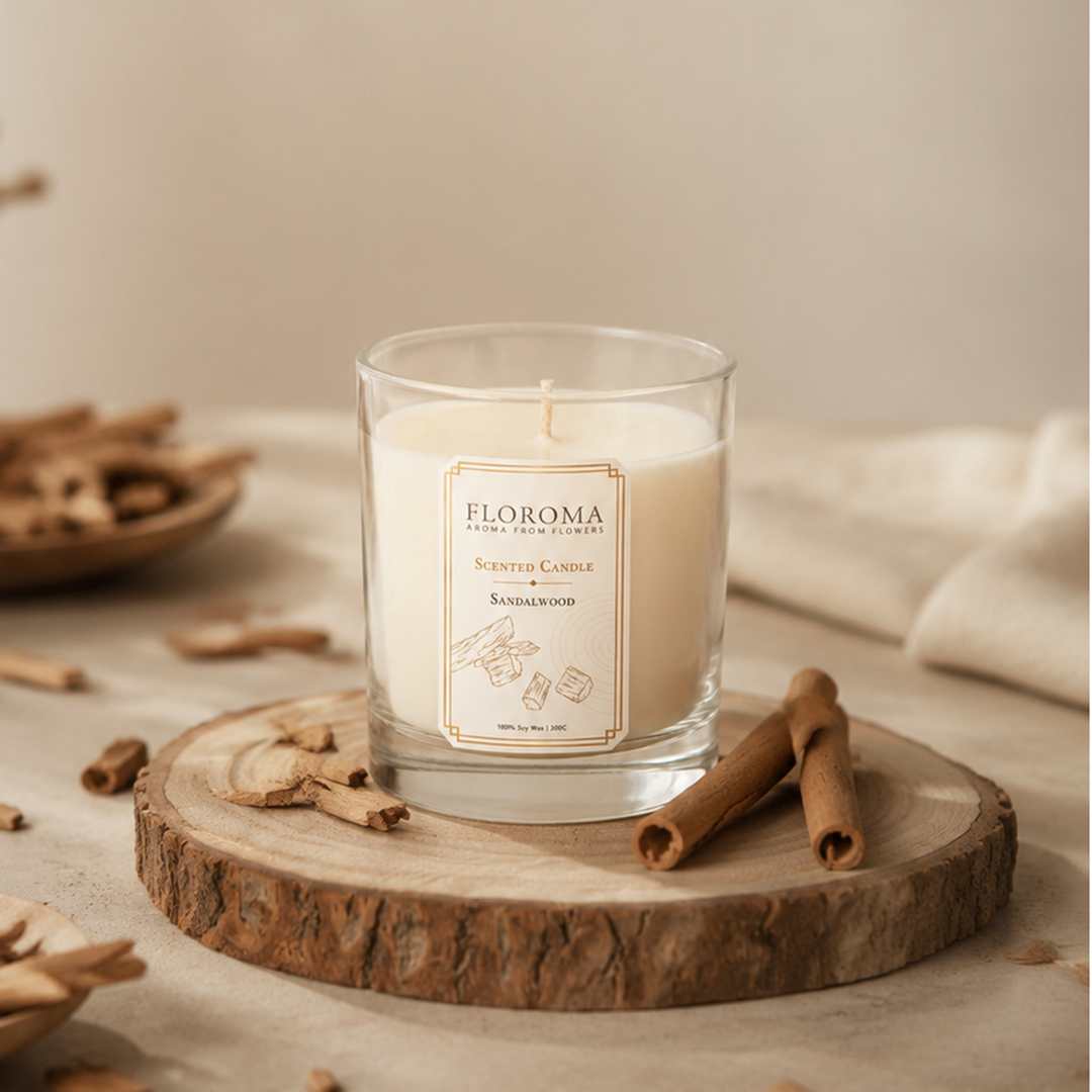 Sandalwood Scented Candle