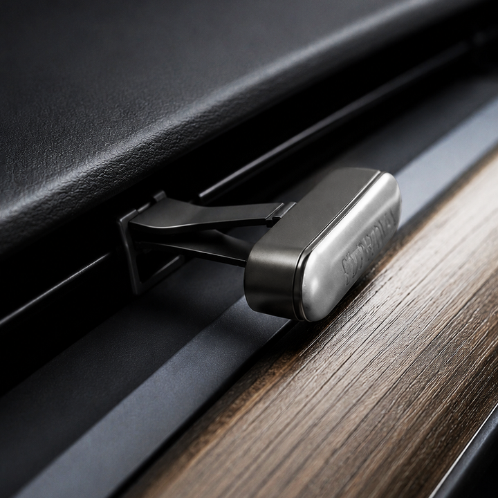 [Buy 1 Get 3 Free] Light Luxury Leather Car Diffuser — Includes 3 Refill Scent Pads