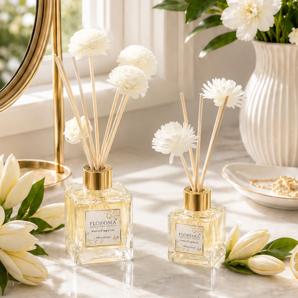 Floroma 【Home Diffuser】《White Orchid》