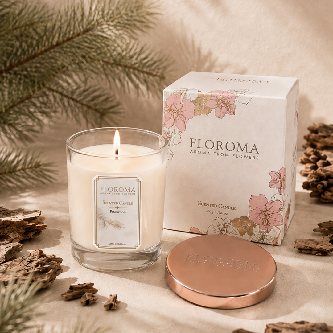 Pinewood Scented Candle