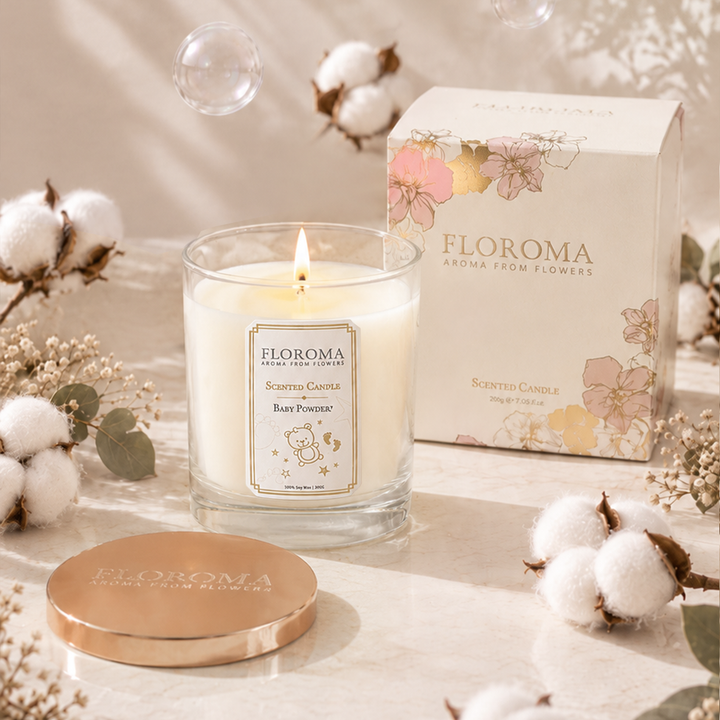 Baby Powdery Scented Candle
