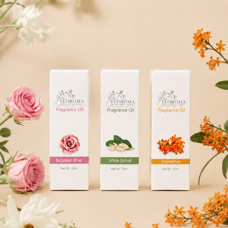 Floroma【Fragrance Oil】3 Scents Combo：$129 for THREE