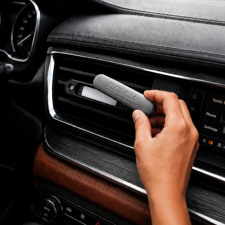 [Buy 1 Get 3 Free] Light Luxury Leather Car Diffuser — Includes 3 Refill Scent Pads