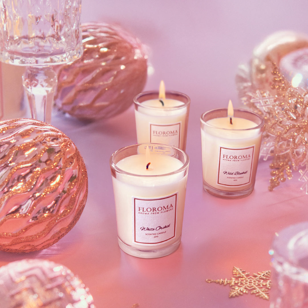 Holiday Glow Candle Trio (60Gx3)