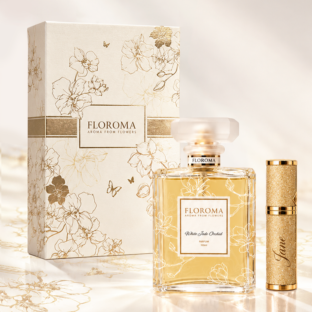 Holiday Parfum & Engraved Refill Bottle Set