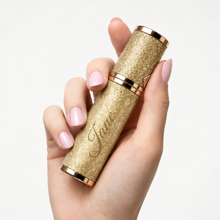 Holiday Parfum & Engraved Refill Bottle Set