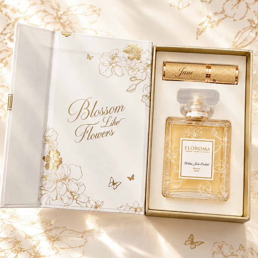Holiday Parfum & Engraved Refill Bottle Set