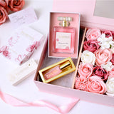 【The Romantic Choice】 Limited Edition Dreamy Floral Box + 100mL Deluxe Perfume + Travel-sized Perfume