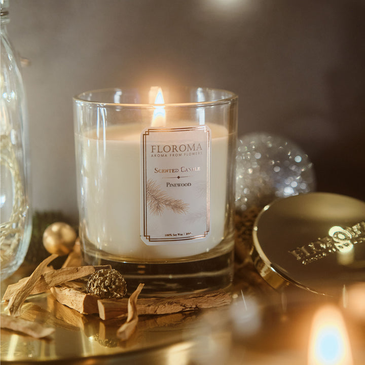 Pinewood Scented Candle