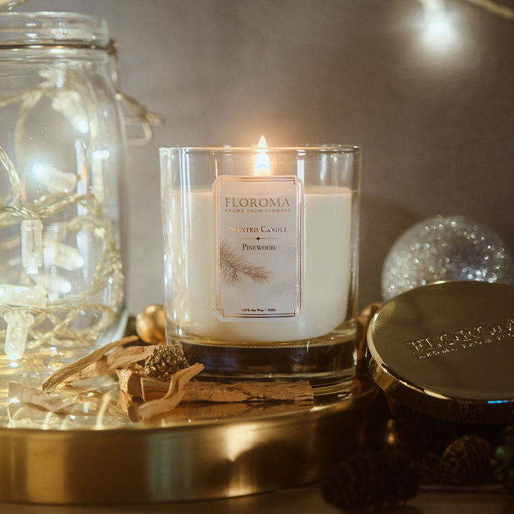 Pinewood Scented Candle