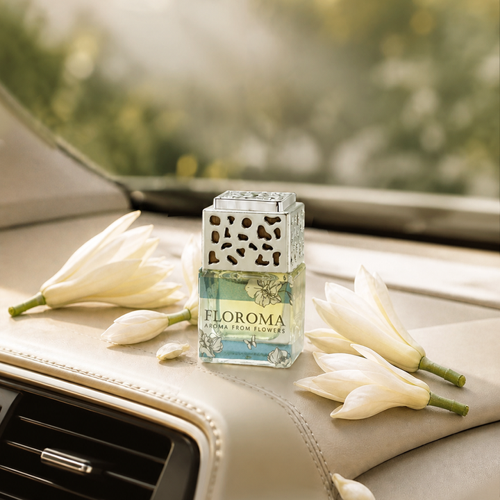 Car Diffuser Set《White Orchid》: 1 Set with 3 Diffusers