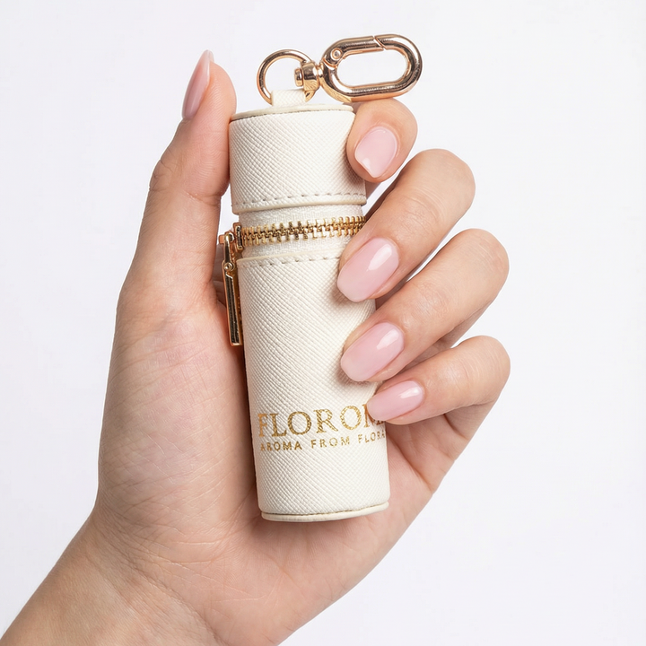 Perfume Leather Pouch Gift Set (Free Engraving Refill Bottle)
