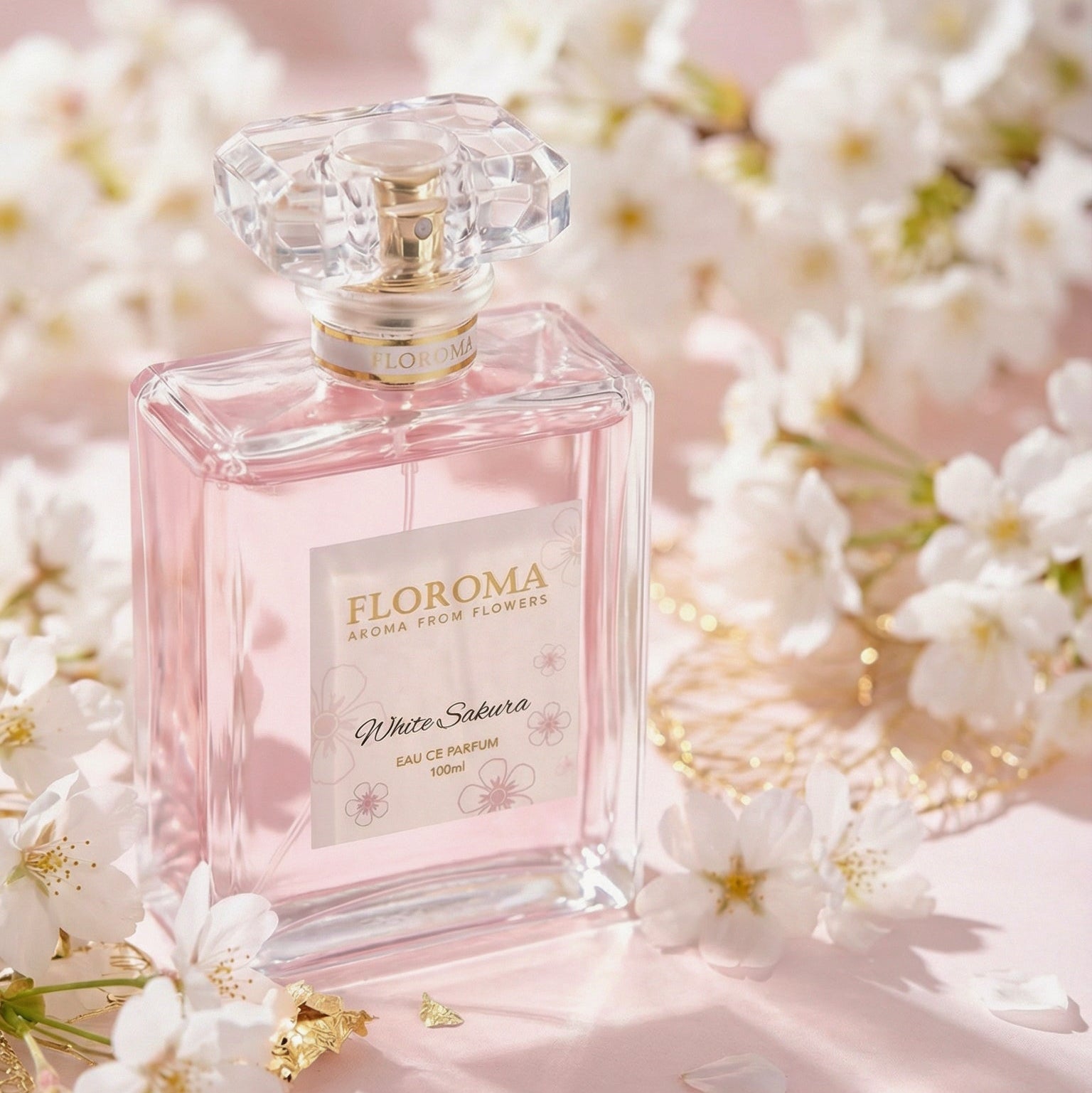 New! White Sakura Perfume – Floroma 花之滴