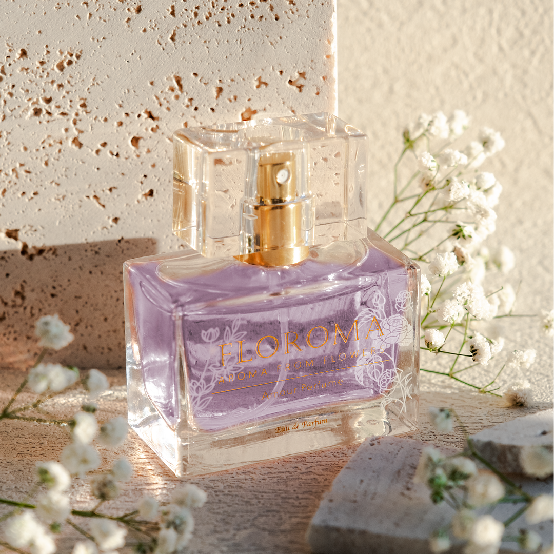 Purple Rose Perfume《Amour》 – Floroma 花之滴 - Main Image