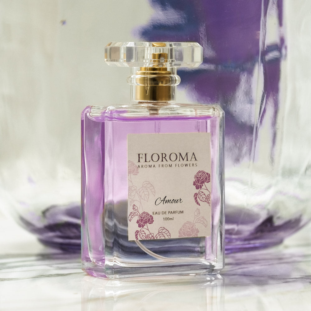 Purple Rose Perfume《Amour》 – Floroma 花之滴 - Main Image