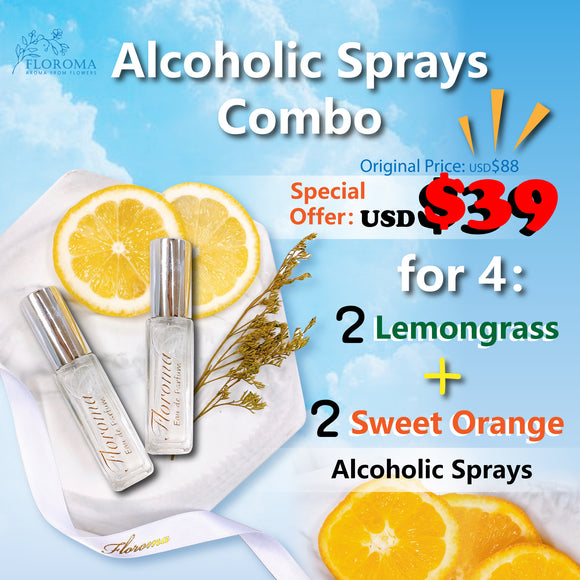 【Alcoholic Spray Combo】$39 for FOUR！